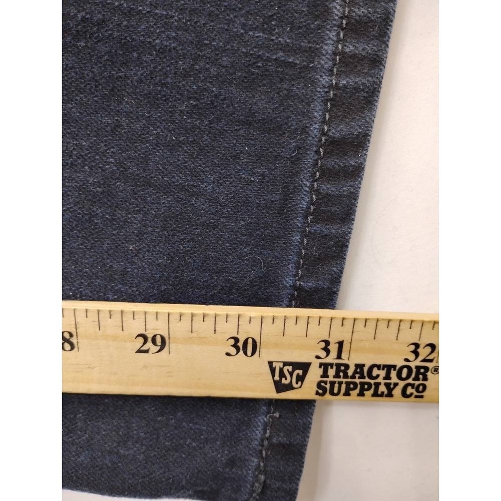 Levis Womans 515 Boot Cut Dark Blue Jeans Size 16 M - Picture 10 of 11
